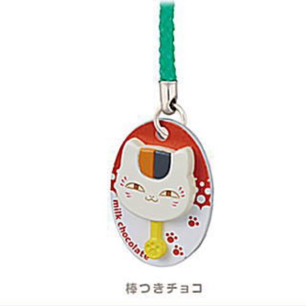 Natsume Yuujinchou “Nyanko Sensei” Dagashi Mascot Choco with rod